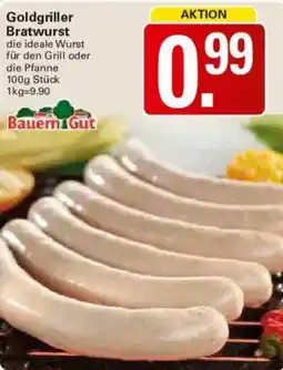 WEZ Goldgriller Bratwurst Angebot