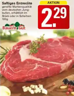WEZ Saftiges Entrecôte Angebot