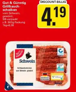 WEZ Gut & Günstig Grillbauchscheiben Angebot