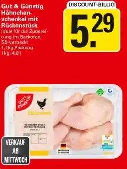 WEZ Gut & Günstig Hähnchenschenkel mit Rückenstück Angebot