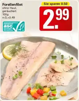 WEZ Forellenfilet Angebot