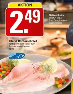 WEZ Island Rotbarschfilet Angebot