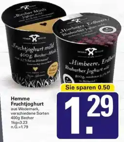 WEZ Hemme Fruchtjoghurt Angebot