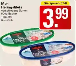 WEZ Merl Heringsfilets Angebot