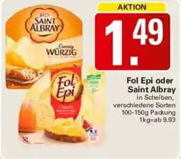 WEZ Fol Epi oder Saint Albray Angebot