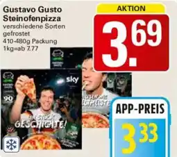 WEZ Gustavo Gusto Steinofenpizza Angebot