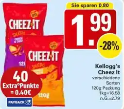 WEZ Kellogg's Cheez It Angebot