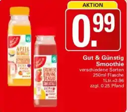 WEZ Gut & Günstig Smoothie Angebot