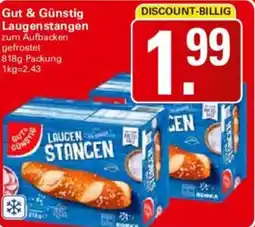 WEZ Gut & Günstig Laugenstangen Angebot