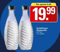 WEZ SodaStream Glaskaraffe Angebot