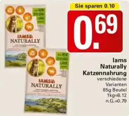 WEZ lams Naturally Katzennahrung Angebot