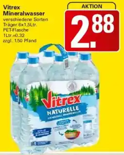 WEZ Vitrex Mineralwasser Angebot