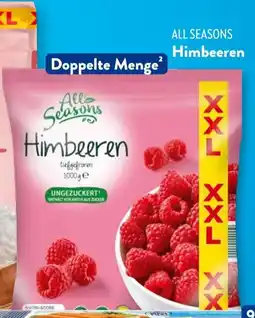 Aldi Süd ALL SEASONS Himbeeren Angebot
