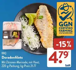 Aldi Süd BBQ Doradenfilets Angebot
