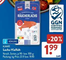 Aldi Süd ALMARE Lachs-Vielfalt Angebot