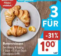 Aldi Süd Buttercroissant Angebot
