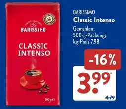 Aldi Süd BARISSIMO Classic Intenso Angebot