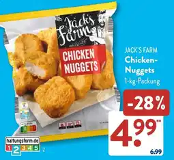Aldi Süd JACK'S FARM Chicken Nuggets Angebot