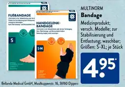 Aldi Süd MULTINORM Bandage Angebot