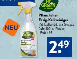Aldi Süd Pflanzlicher Essig-Kalkreiniger Angebot