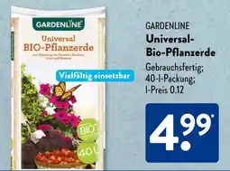 Aldi Süd GARDENLINE Universal Bio-Pflanzerde Angebot