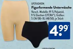 Aldi Süd UP2FASHION Figurformende Unterwäsche Angebot