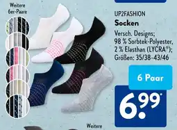 Aldi Süd UP2FASHION Socken Angebot