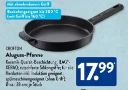 Aldi Süd CROFTON Aluguss-Pfanne Angebot