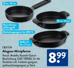 Aldi Süd CROFTON Aluguss-Minipfanne Angebot