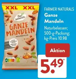 Aldi Süd FARMER NATURALS Ganze Mandeln Angebot
