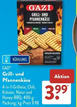 Aldi Süd GAZIⓇ Grill- und Pfannenkäse Angebot