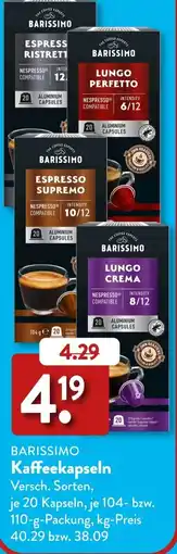 Aldi Süd BARISSIMO Kaffeekapseln Angebot