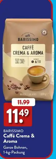 Aldi Süd BARISSIMO Caffè Crema & Aroma Angebot