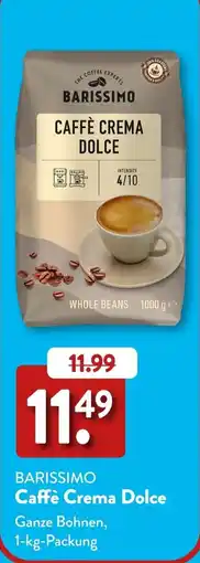 Aldi Süd Barissimo caffè crema dolce Angebot
