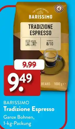Aldi Süd Barissimo tradizione espresso Angebot
