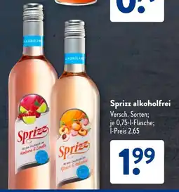 Aldi Süd Sprizz alkoholfrei Angebot
