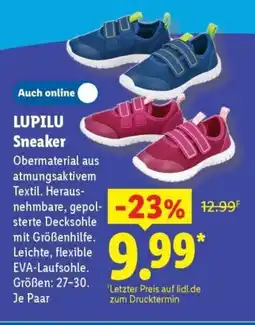Lidl LUPILU Sneaker Angebot