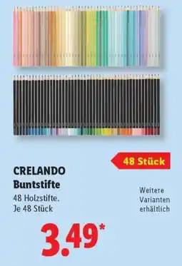 Lidl CRELANDO Buntstifte Angebot