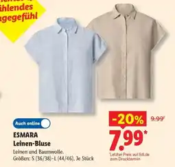 Lidl ESMARA Leinen-Bluse Angebot