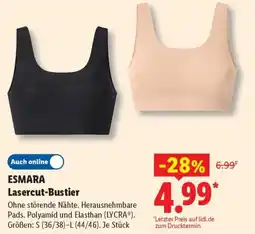 Lidl ESMARA Lasercut-Bustier Angebot