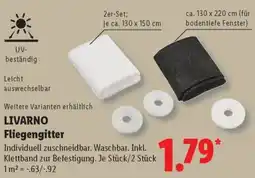 Lidl LIVARNO Fliegengitter Angebot