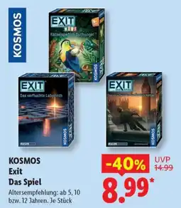 Lidl KOSMOS Exit Das Spiel Angebot