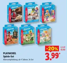 Lidl PLAYMOBIL Spiele-Set Angebot