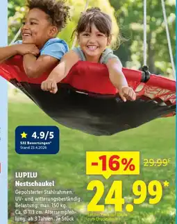 Lidl LUPILU Nestschaukel Angebot
