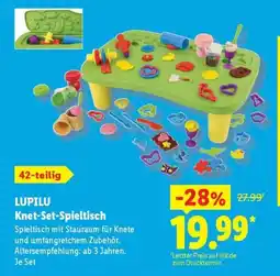 Lidl LUPILU Knet-Set-Spieltisch Angebot