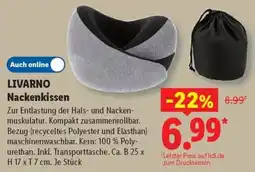 Lidl LIVARNO Nackenkissen Angebot