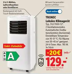 Lidl TRONIC Lokales Klimagerät Angebot