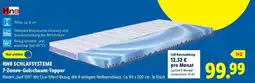 Lidl HN8 SCHLAFSYSTEME 7-Zonen-Gelschaum-Topper Angebot
