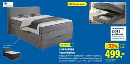 Lidl SUN GARDEN Boxspringbett Angebot