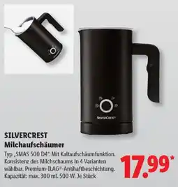 Lidl SILVERCREST Milchaufschäumer Angebot